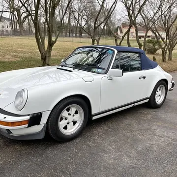 1987 Porsche 911 Carrera Cabriolet