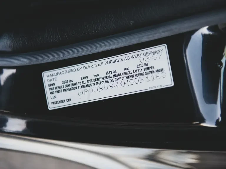 1987 Porsche 930 Turbo - Image 27 of 31