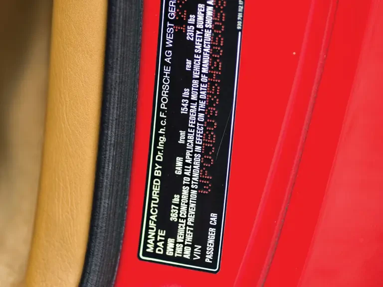 1987 Porsche 930 Turbo - Image 21 of 31