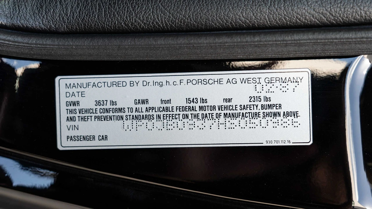 1987 Porsche 930 Turbo - Image 2 of 31