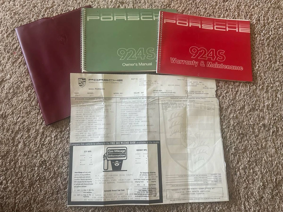 1987 Porsche 924 S - Image 4 of 24