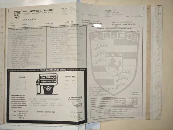 1987 Porsche 924 S - Image 2 of 8