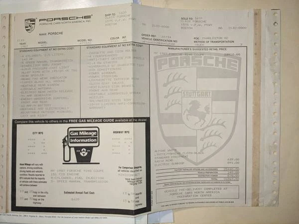 1987 Porsche 924 S - Image 2 of 8
