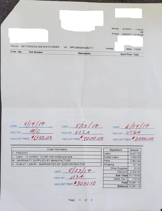 1987 Porsche 928 S4 - Image 22 of 23