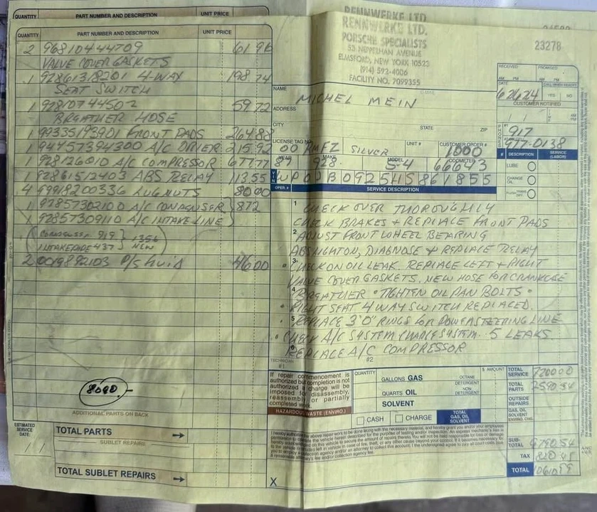 1987 Porsche 928 S4 - Image 10 of 12
