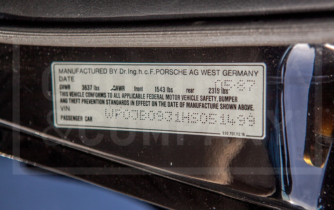 1987 Porsche 930 Turbo - Image 15 of 18