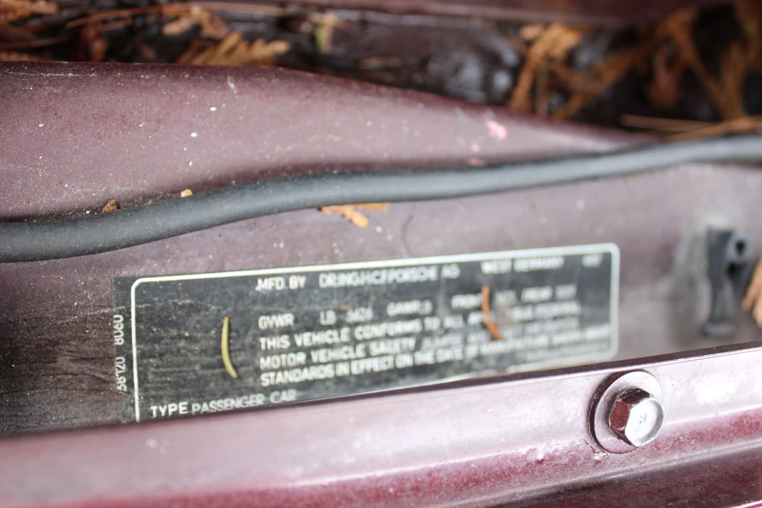 1987 Porsche 944 Turbo - Image 8 of 30