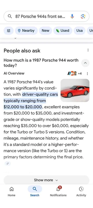 1987 Porsche 944 S - Image 20 of 20