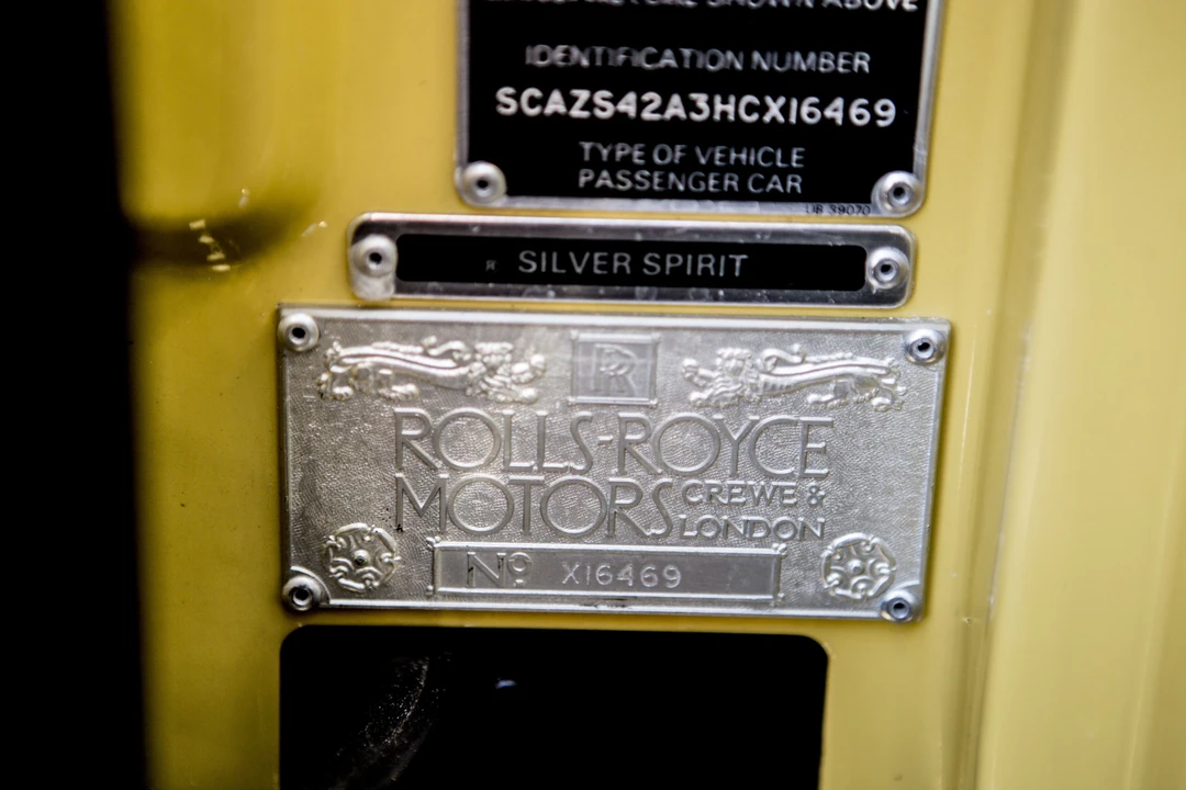 1987 Rolls-Royce Silver Spur & Spirit I - Image 31 of 31