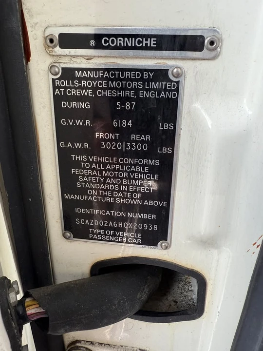 1987 Rolls-Royce - Image 15 of 17