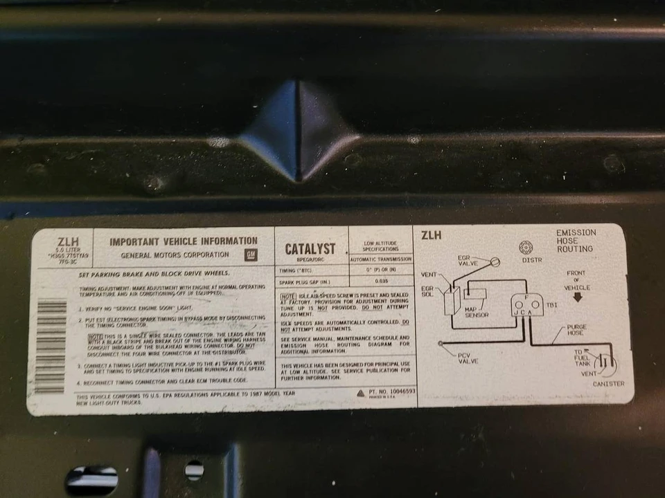 1987 Chevrolet C/K 3rd Gen - Image 9 of 10