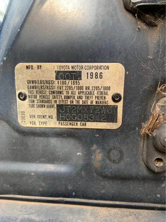 1987 Toyota Mark II 5th Gen - Image 13 of 20