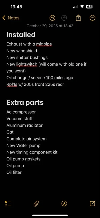 1987 Toyota AW10/11 MR2 - Image 8 of 8