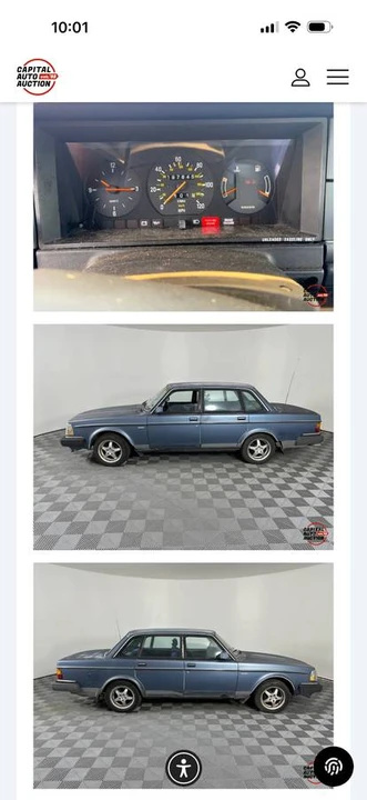 1987 Volvo 244 - Image 2 of 4