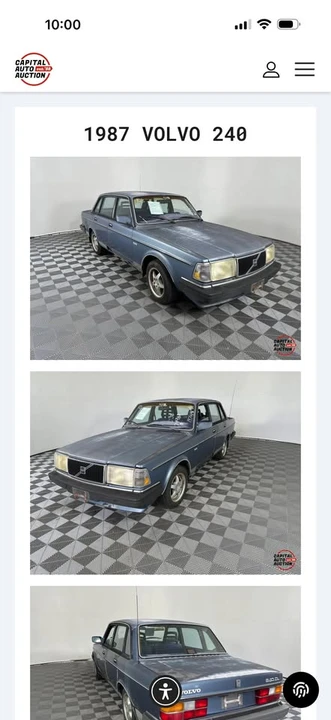 1987 Volvo 244 - Image 2 of 3