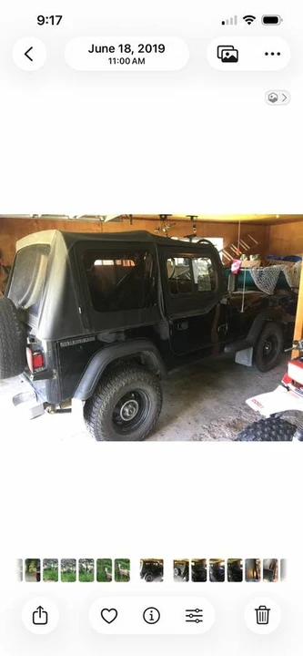1987 Jeep YJ Wrangler - Image 3 of 4