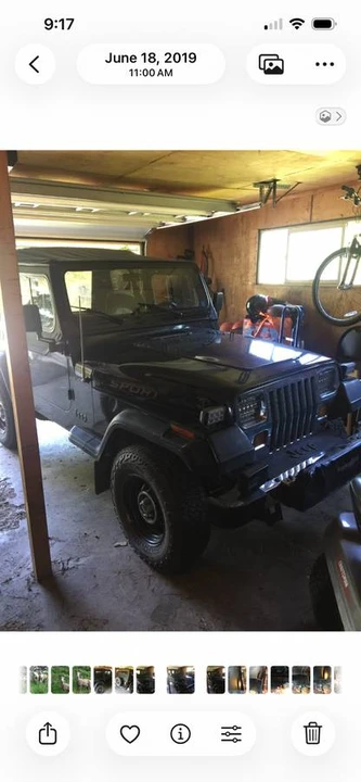 1987 Jeep YJ Wrangler - Image 2 of 4