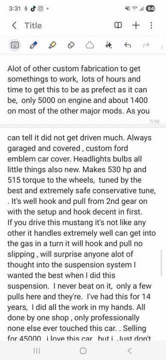 1987 Ford Mustang GT 3rd Gen - Image 19 of 20