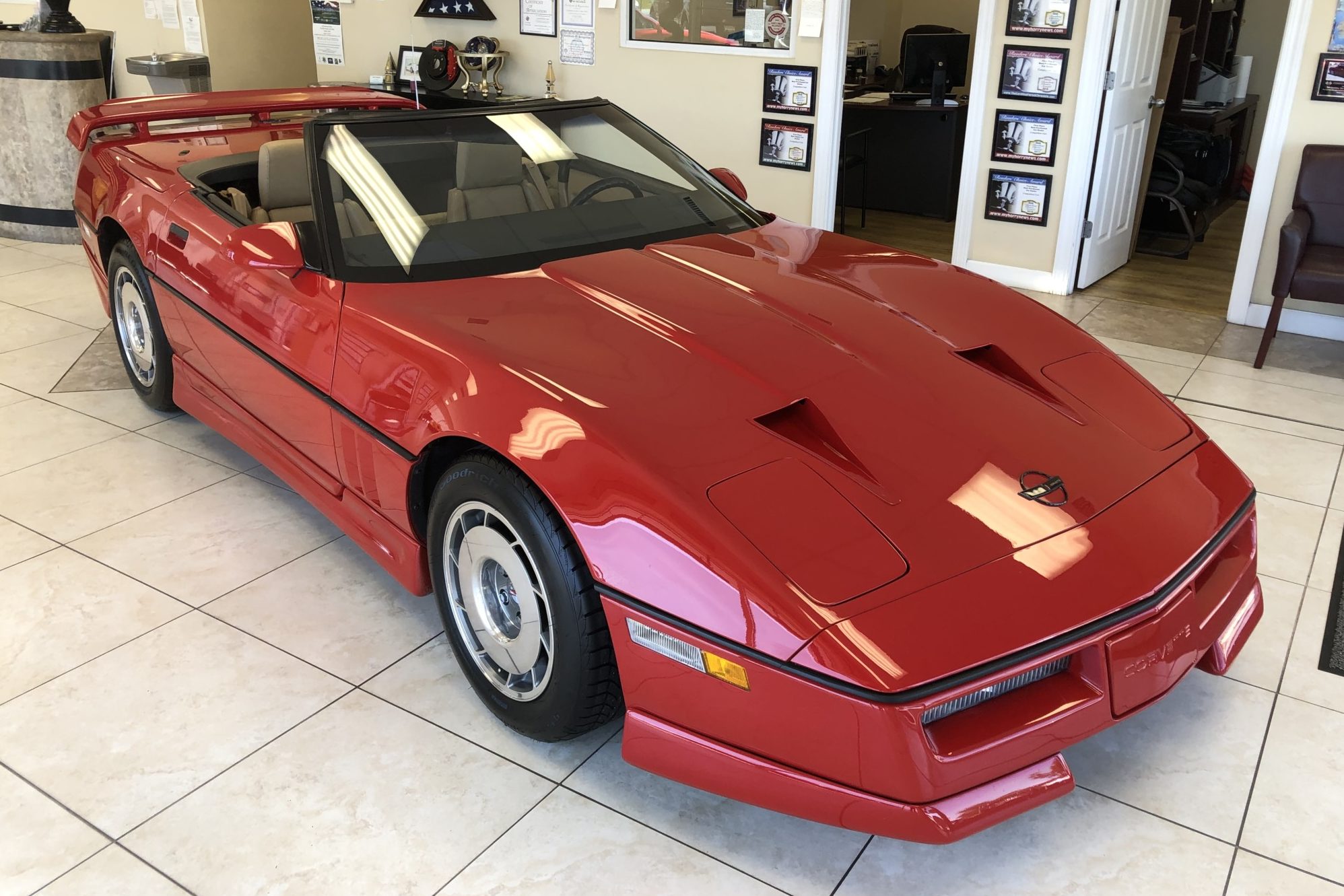 1987 Chevrolet Corvette Convertible Callaway Twin Turbo