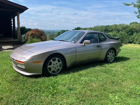 1988 Porsche 944 Turbo S Silver Rose