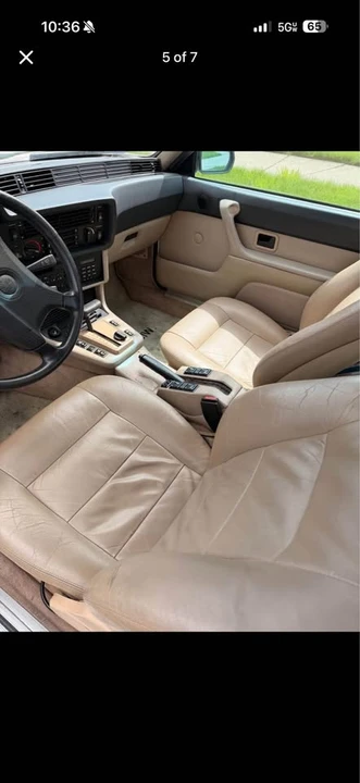1988 BMW E24 6 Series - Image 5 of 8