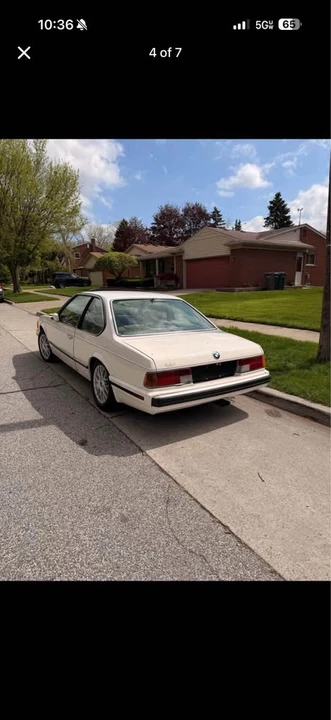 1988 BMW E24 6 Series - Image 4 of 8
