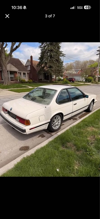 1988 BMW E24 6 Series - Image 3 of 8