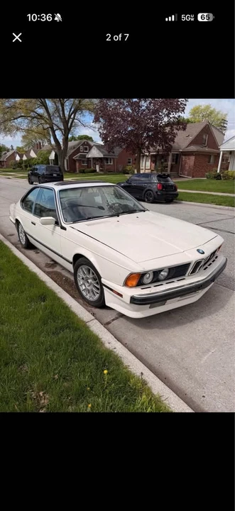 1988 BMW E24 6 Series - Image 2 of 8