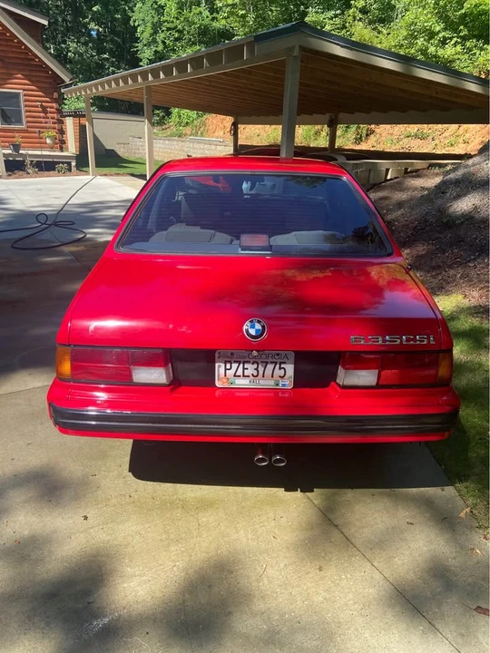 1988 BMW E24 6 Series - Image 5 of 8