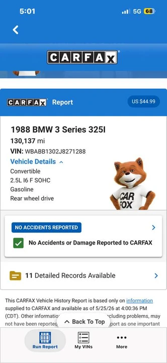 1988 BMW E30 3 Series - Image 14 of 14