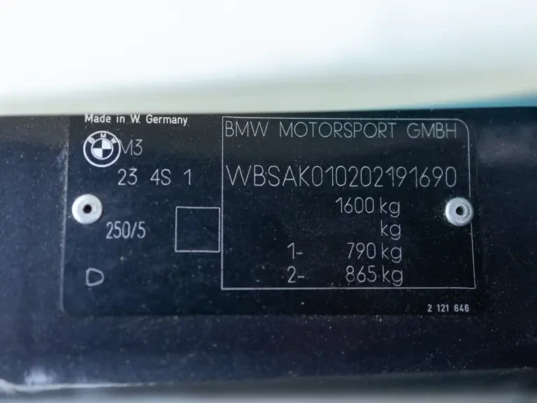 1988 BMW E30 M3 - Image 31 of 31