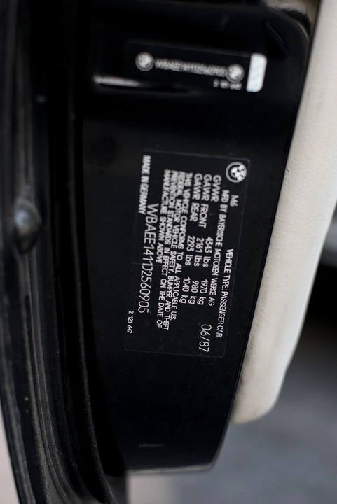 1988 BMW E24 M635CSi & M6 - Image 17 of 31