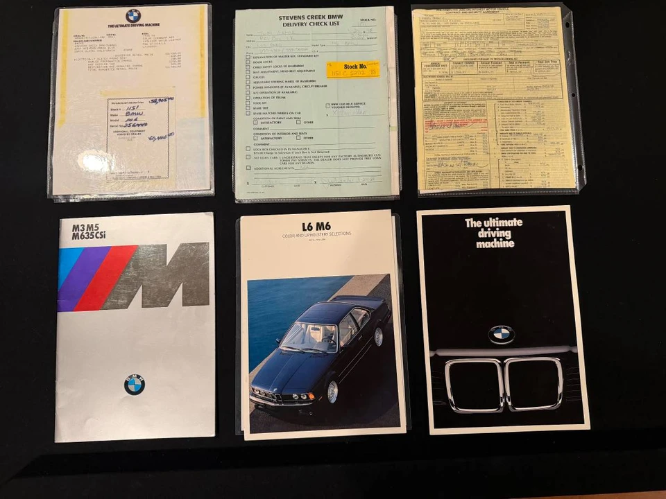 1988 BMW E24 M635CSi & M6 - Image 18 of 24