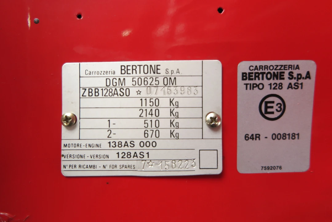 1988 Bertone - Image 14 of 24