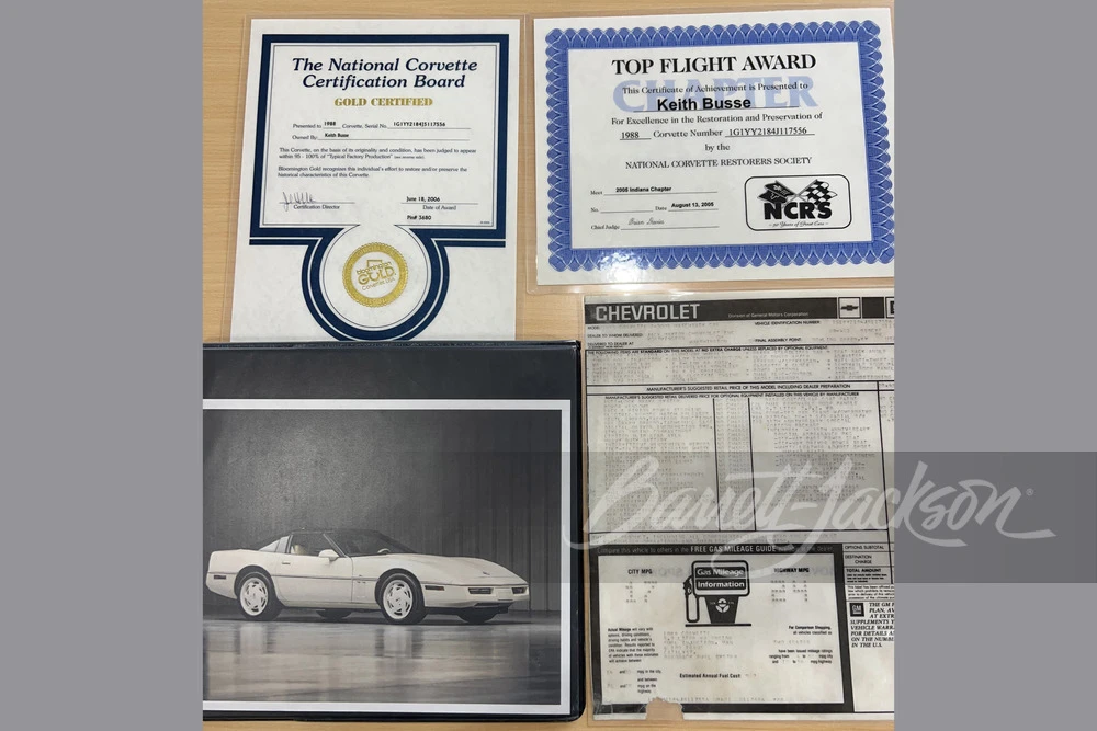 1988 Chevrolet Corvette C4 - Image 11 of 28