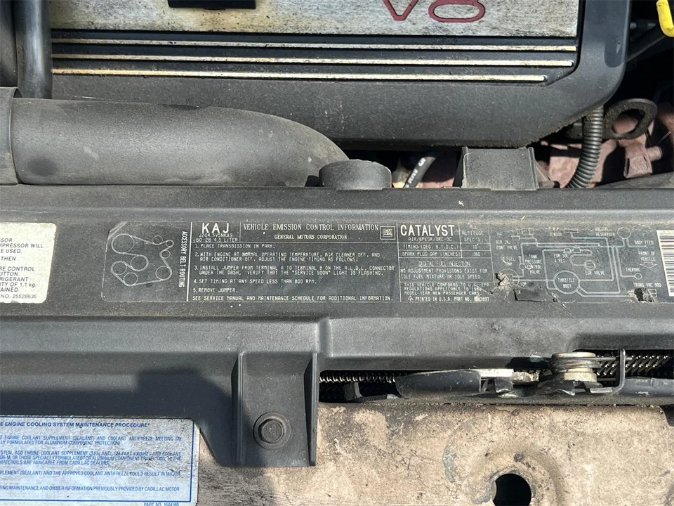1988 Cadillac DeVille 6th Gen - Image 27 of 31