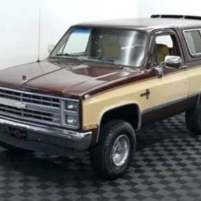 1988 Chevrolet Blazer Silverado 4X4 V8 Automatic