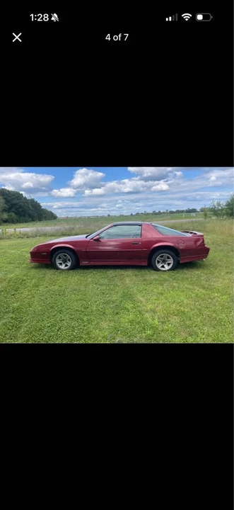 1988 Chevrolet Camaro 3rd Gen - Image 5 of 6