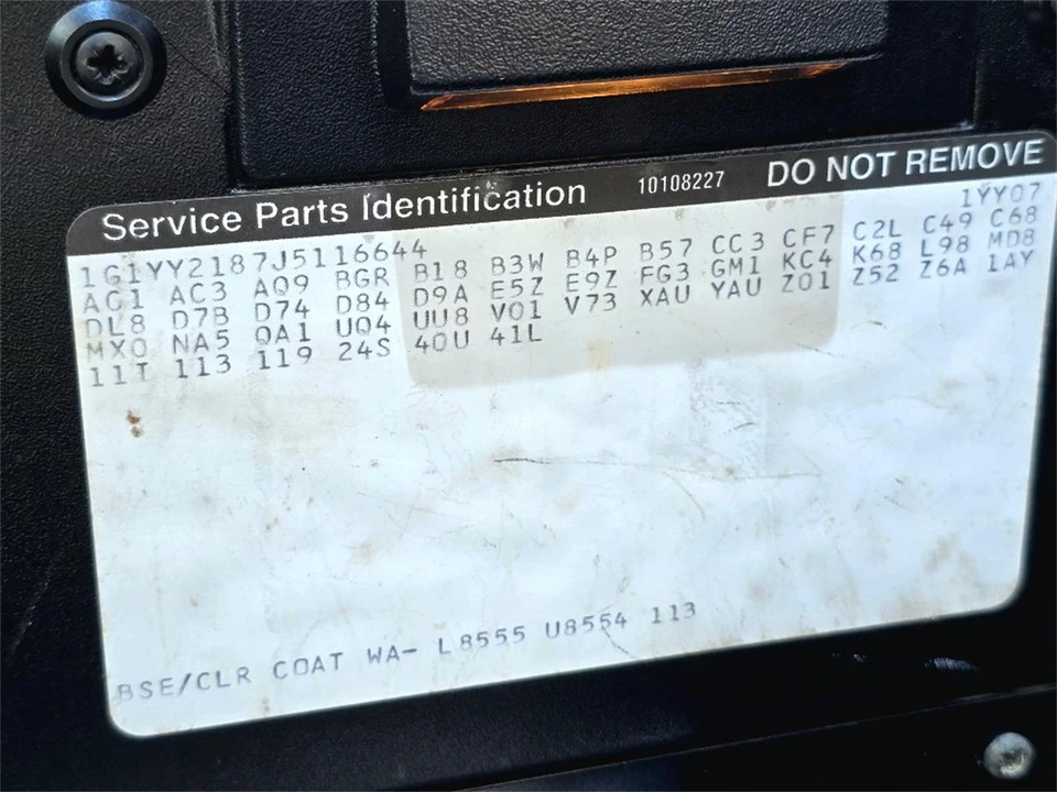 1988 Chevrolet Corvette C4 - Image 22 of 31