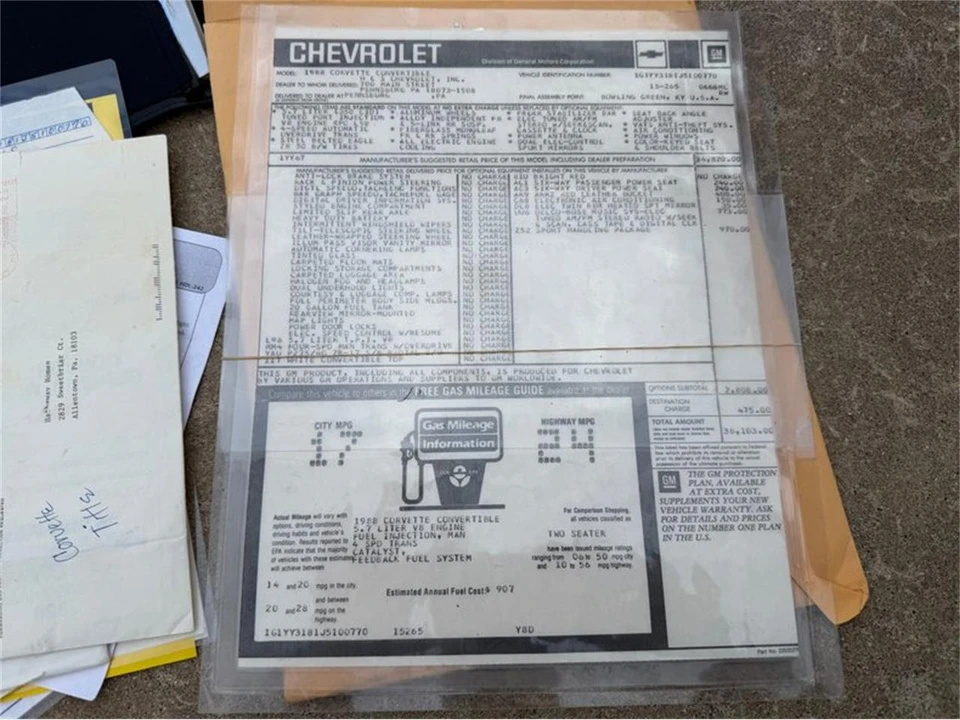 1988 Chevrolet Corvette C4 - Image 26 of 31