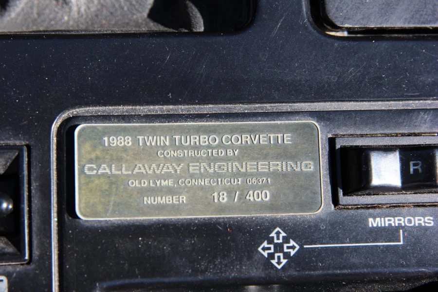 1988 Chevrolet Corvette Callaway - Image 10 of 14