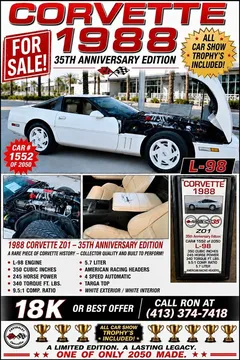 1988 Chevrolet Corvette 35th Anniversary Edition