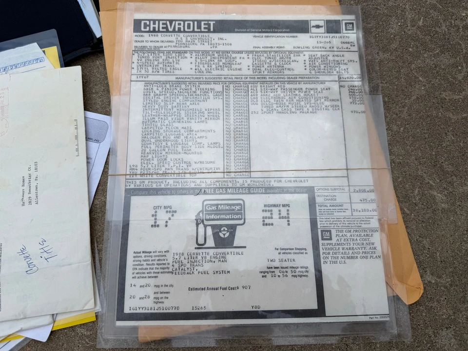 1988 Chevrolet Corvette C4 - Image 26 of 31