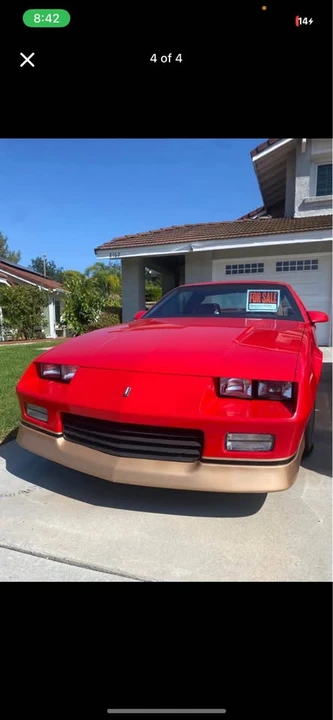 1988 Chevrolet Camaro 3rd Gen - Image 3 of 10