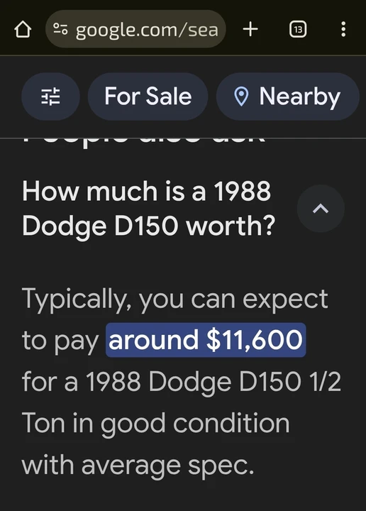 1988 Dodge Ram 1st Gen - Image 8 of 8