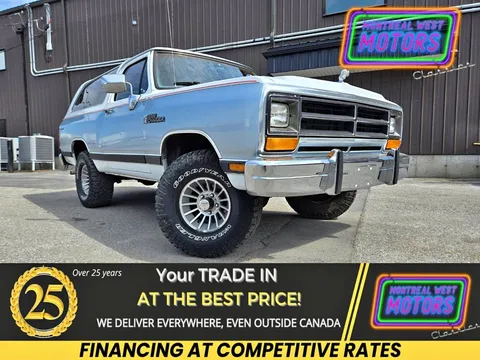 1988 Dodge Ram Charger 4X4 318Ci