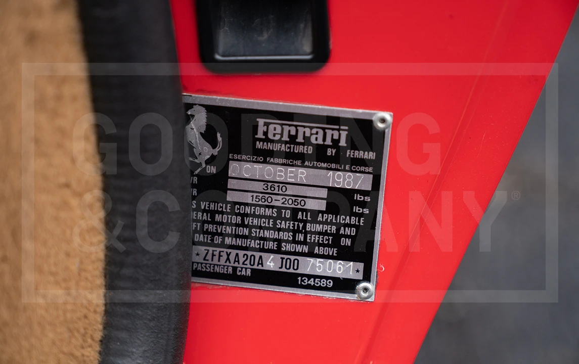 1988 Ferrari 328 GTS - Image 17 of 20
