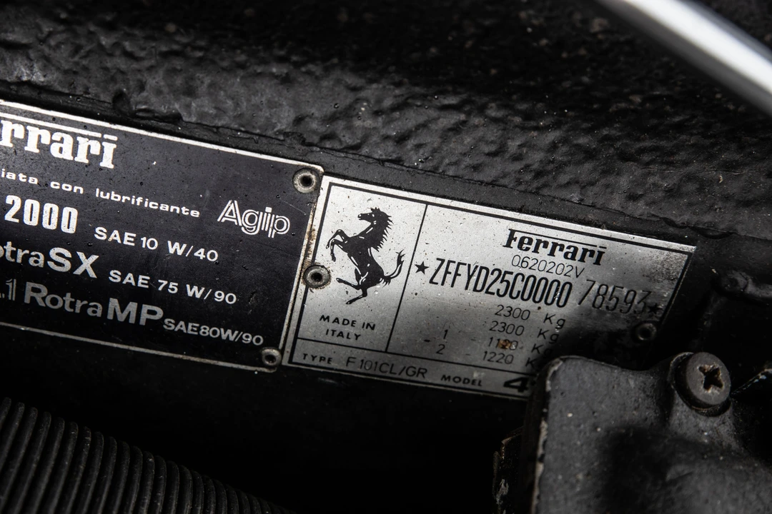 1988 Ferrari 412 - Image 8 of 16