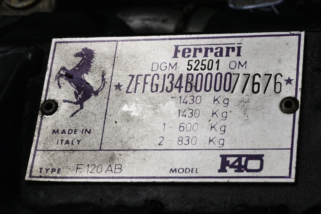 1988 Ferrari F40 - Image 22 of 31