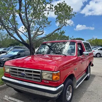 1988 Ford Bronco First Edition Sport Utility 2D